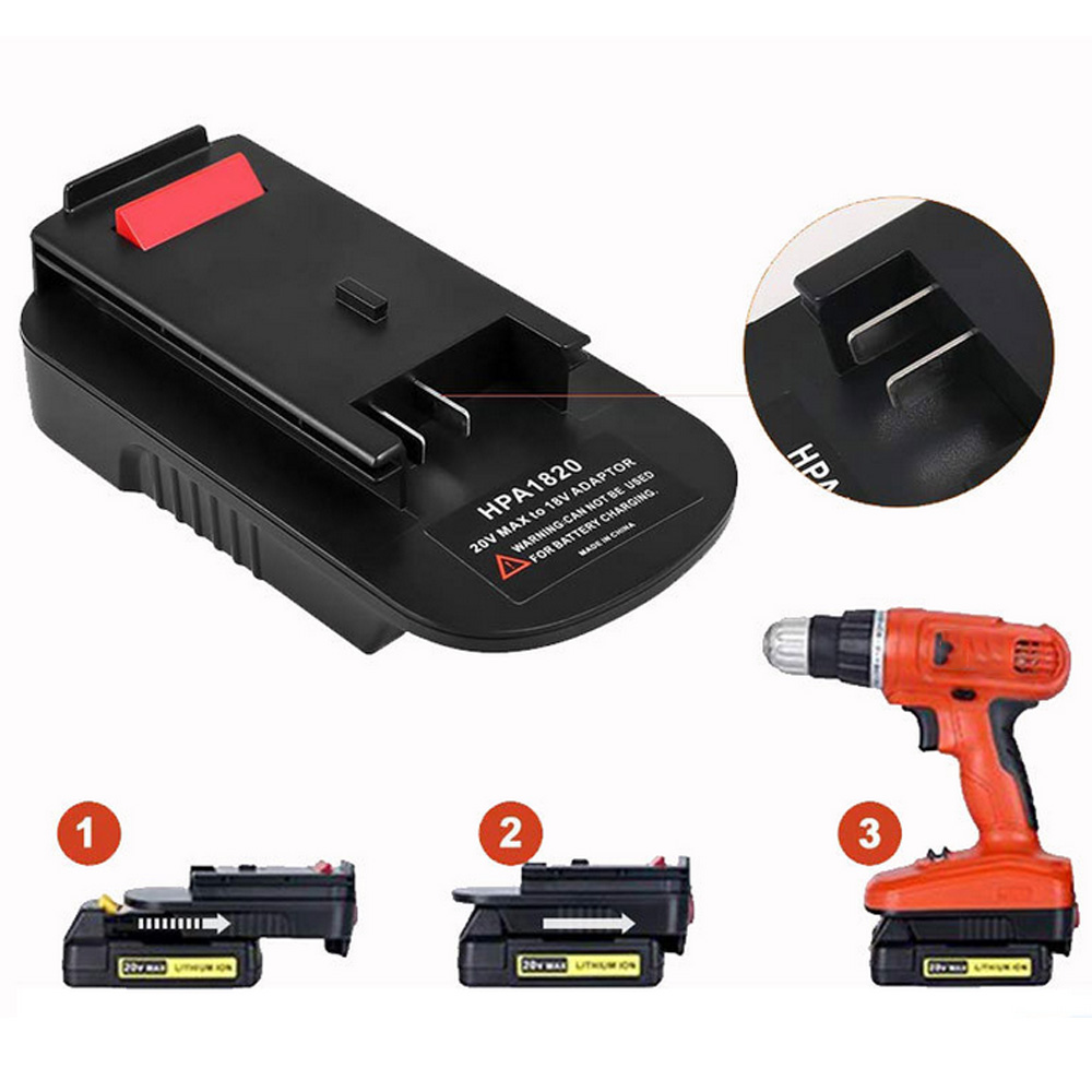 Black+Decker Tool 20V Max - Adapter zamienny HPA1820 do kabla Black