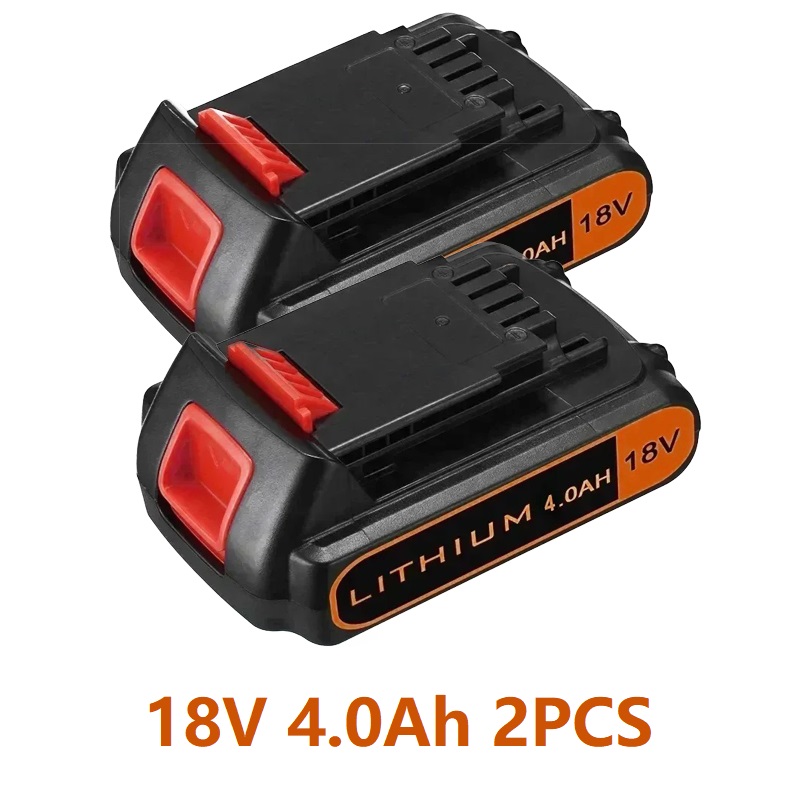 Black+Decker Tool 20V Max - 18V 3.0Ah BL2018 Zamiennik akumulatora Black
