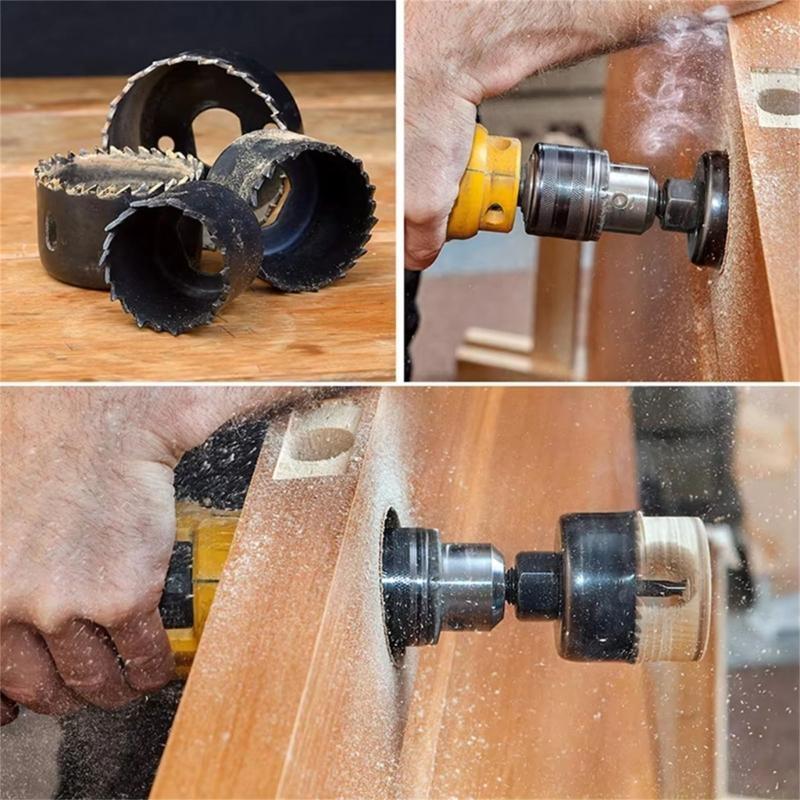 Home Improvement Center - A2BE Kompleksowy zestaw 18-elementowy otwornic 19-127