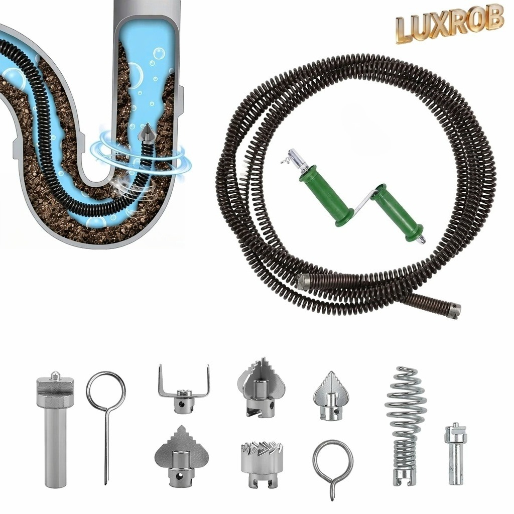 Plumbing Snake Drain - Ślimak do rur, spirala do czyszczenia