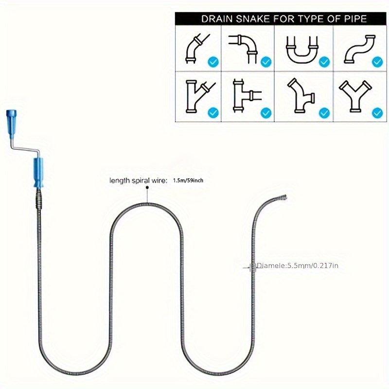 Teleskopowy pręt do czyszczeni – Plumbing Snake Drain recenzja i cena
