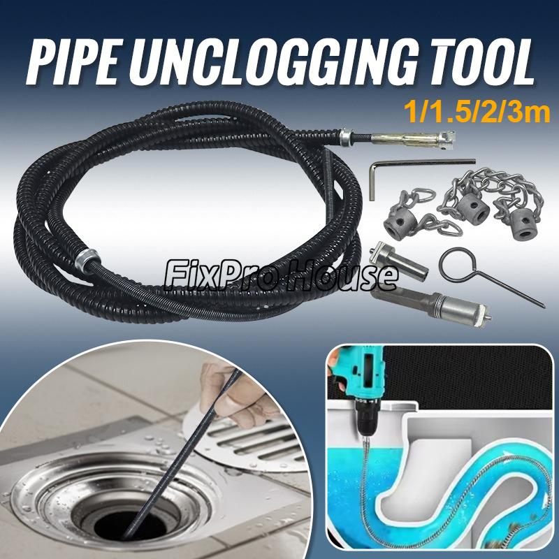 Elektryczna wiertarka do rur 1 – Plumbing Snake Drain recenzja i cena