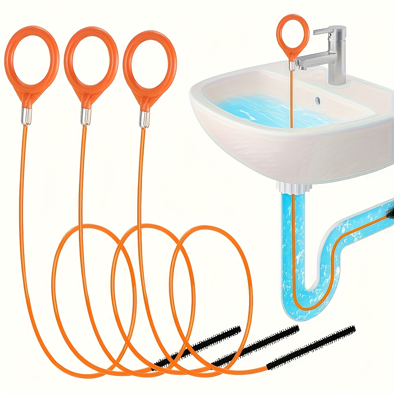 Narzędzie do usuwania włosów z – Plumbing Snake Drain recenzja i cena