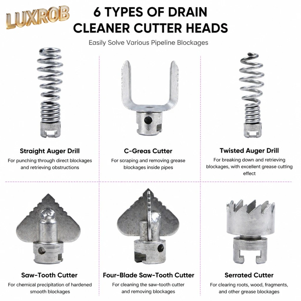 Ślimak do rur, spirala do czys – Plumbing Snake Drain recenzja i cena